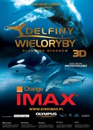 Dolphins and Whales 3D: Tribes of the Ocean - Polish Movie Poster (xs thumbnail)
