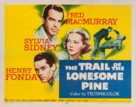 The Trail of the Lonesome Pine - Re-release movie poster (xs thumbnail)