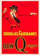 Don Q Son of Zorro - Swedish Movie Poster (xs thumbnail)