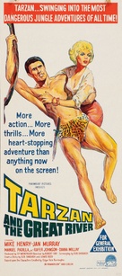 Tarzan and the Great River - Australian Movie Poster (xs thumbnail)