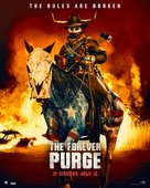 The Forever Purge - British Movie Poster (xs thumbnail)