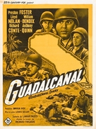 Guadalcanal Diary - Belgian Movie Poster (xs thumbnail)