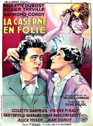La caserne en folie - French Movie Poster (xs thumbnail)