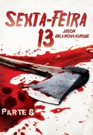 Friday the 13th Part VIII: Jason Takes Manhattan - Brazilian DVD movie cover (xs thumbnail)