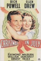 Christmas in July - Theatrical movie poster (xs thumbnail)