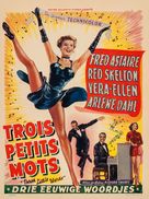 Three Little Words - Belgian Movie Poster (xs thumbnail)