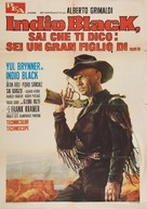 Indio Black, sai che ti dico: Sei un gran figlio di... - Italian Movie Poster (xs thumbnail)