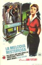La melod&iacute;a misteriosa - Spanish Movie Poster (xs thumbnail)