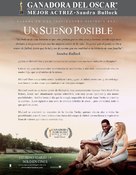 The Blind Side - Mexican Movie Poster (xs thumbnail)