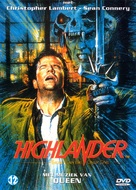 Highlander - Dutch DVD movie cover (xs thumbnail)