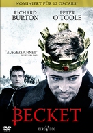 Becket - German DVD movie cover (xs thumbnail)