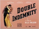 Double Indemnity - British Re-release movie poster (xs thumbnail)