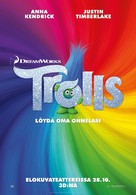 Trolls - Finnish Movie Poster (xs thumbnail)