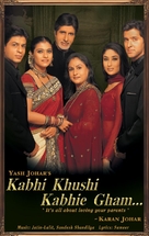 Kabhi Khushi Kabhie Gham... - Indian Movie Poster (xs thumbnail)