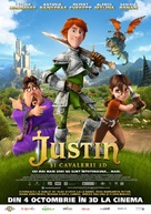 Justin and the Knights of Valour - Romanian Movie Poster (xs thumbnail)