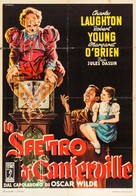 The Canterville Ghost - Italian Movie Poster (xs thumbnail)