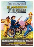 Il bianco, il giallo, il nero - Spanish Movie Poster (xs thumbnail)