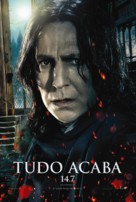 Harry Potter and the Deathly Hallows - Part 2 - Portuguese Movie Poster (xs thumbnail)