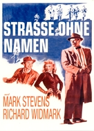 The Street with No Name - German Movie Poster (xs thumbnail)
