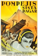 The Last Days of Pompeii - Swedish Movie Poster (xs thumbnail)