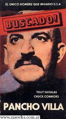 Pancho Villa - Argentinian VHS movie cover (xs thumbnail)