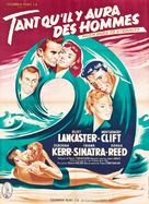 From Here to Eternity - French Movie Poster (xs thumbnail)