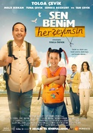 Sen Benim HerSeyimsin - Turkish Movie Poster (xs thumbnail)