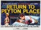 Return to Peyton Place - British Movie Poster (xs thumbnail)
