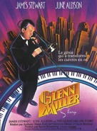 The Glenn Miller Story - French Re-release movie poster (xs thumbnail)