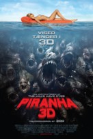 Piranha - Danish Movie Poster (xs thumbnail)