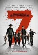 The Magnificent Seven - Lithuanian Movie Poster (xs thumbnail)