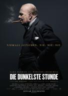 Darkest Hour - German Movie Poster (xs thumbnail)