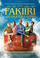 The Extraordinary Journey of the Fakir - Finnish Movie Poster (xs thumbnail)