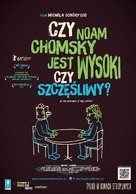 Is the Man Who Is Tall Happy?: An Animated Conversation with Noam Chomsky - Polish Movie Poster (xs thumbnail)