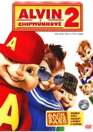 Alvin and the Chipmunks: The Squeakquel - Czech DVD movie cover (xs thumbnail)