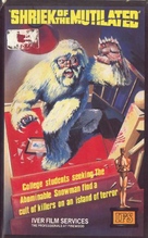 Shriek of the Mutilated - British VHS movie cover (xs thumbnail)