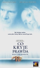 What Lies Beneath - Polish VHS movie cover (xs thumbnail)