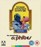 The Abominable Dr. Phibes - British Blu-Ray movie cover (xs thumbnail)