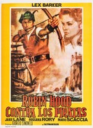 Robin Hood e i pirati - Argentinian Movie Poster (xs thumbnail)