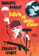 Babette s&#039;en va-t-en guerre - Swedish Movie Poster (xs thumbnail)