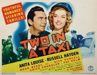 Two in a Taxi - Movie Poster (xs thumbnail)