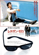 Less Than Zero - Japanese Movie Poster (xs thumbnail)