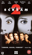 Scream 2 - British VHS movie cover (xs thumbnail)