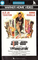 Live And Let Die - Finnish VHS movie cover (xs thumbnail)
