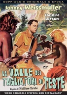 Valley of Head Hunters - Italian DVD movie cover (xs thumbnail)