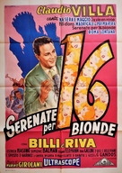 Serenata per sedici bionde - Italian Movie Poster (xs thumbnail)