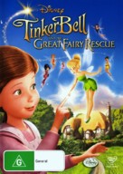 Tinker Bell and the Great Fairy Rescue - Australian DVD movie cover (xs thumbnail)
