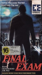 Final Exam - New Zealand VHS movie cover (xs thumbnail)