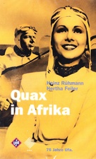 Quax in Afrika - German VHS movie cover (xs thumbnail)