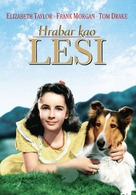 Courage of Lassie - Serbian DVD movie cover (xs thumbnail)
